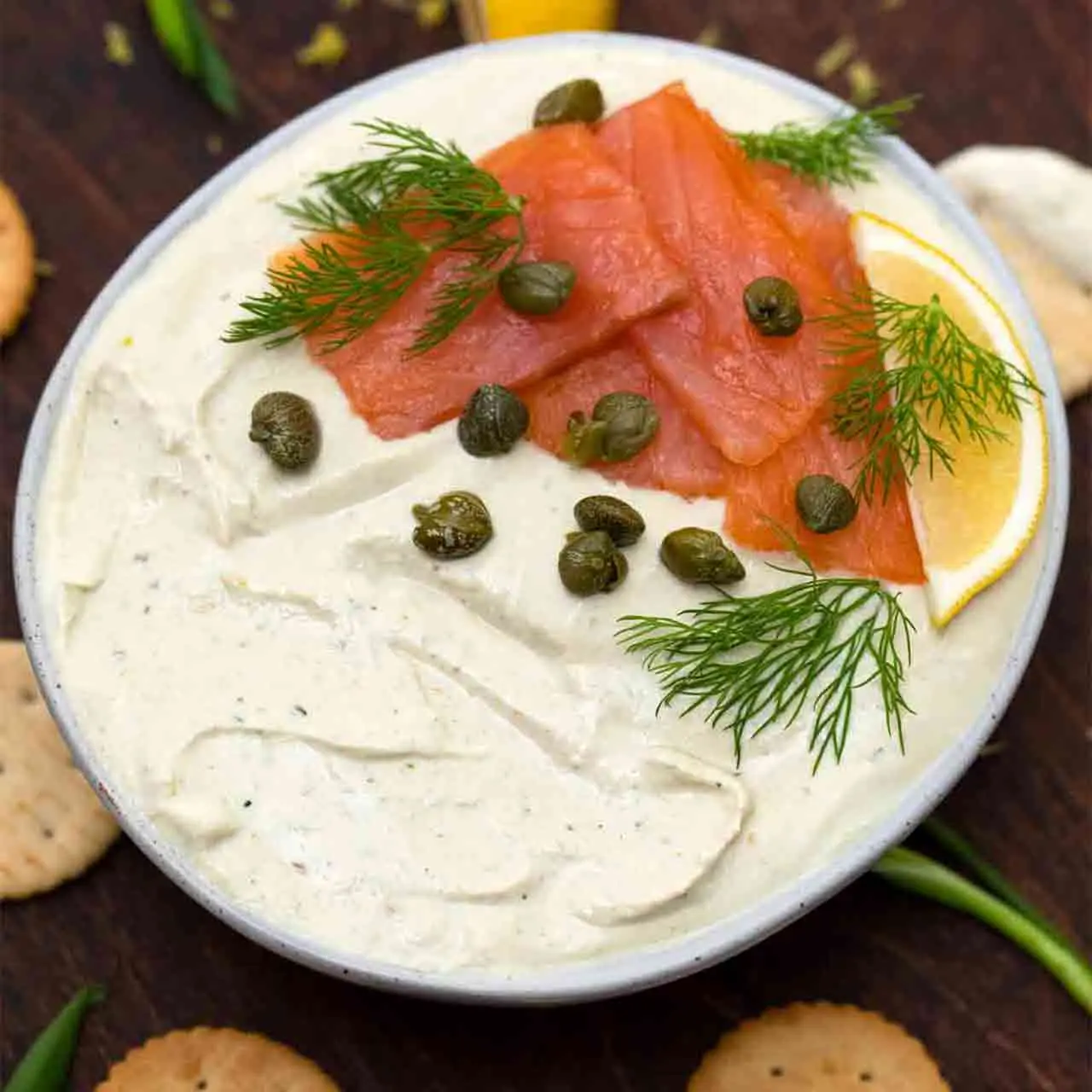 dip to go with smoked salmon - What is salmon dip made of