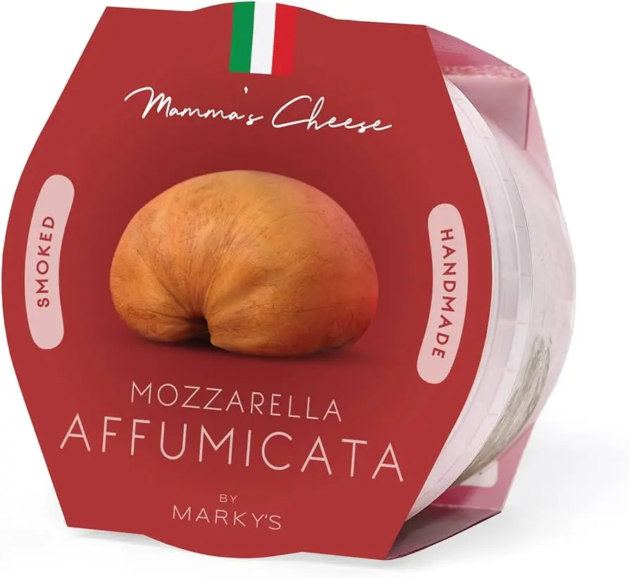 smoked mozzarella in italian - What is scamorza affumicata