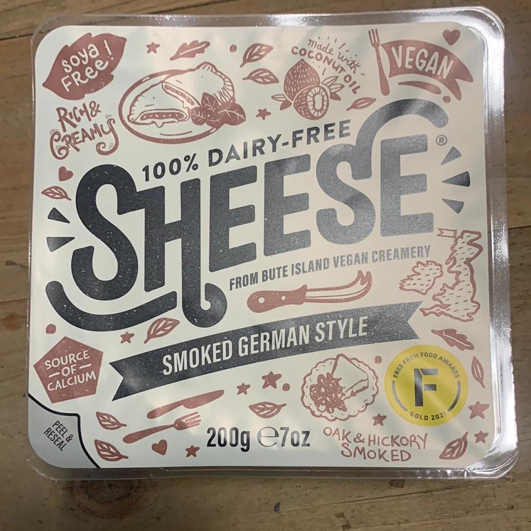 sheese smoked german style - What is sheese cheese made of