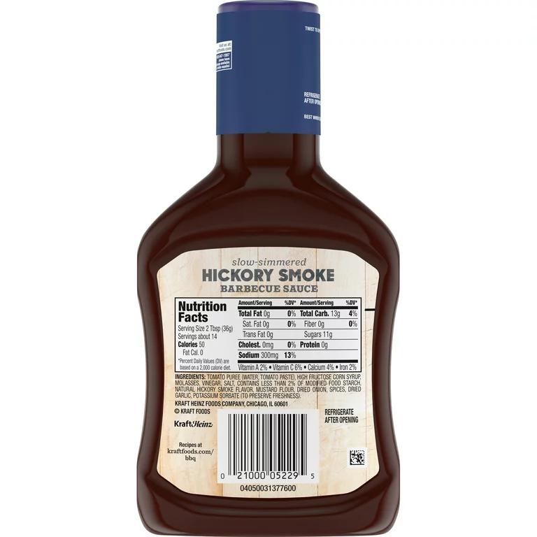 hickory smoked barbecue sauce - What is smoky barbecue sauce made of