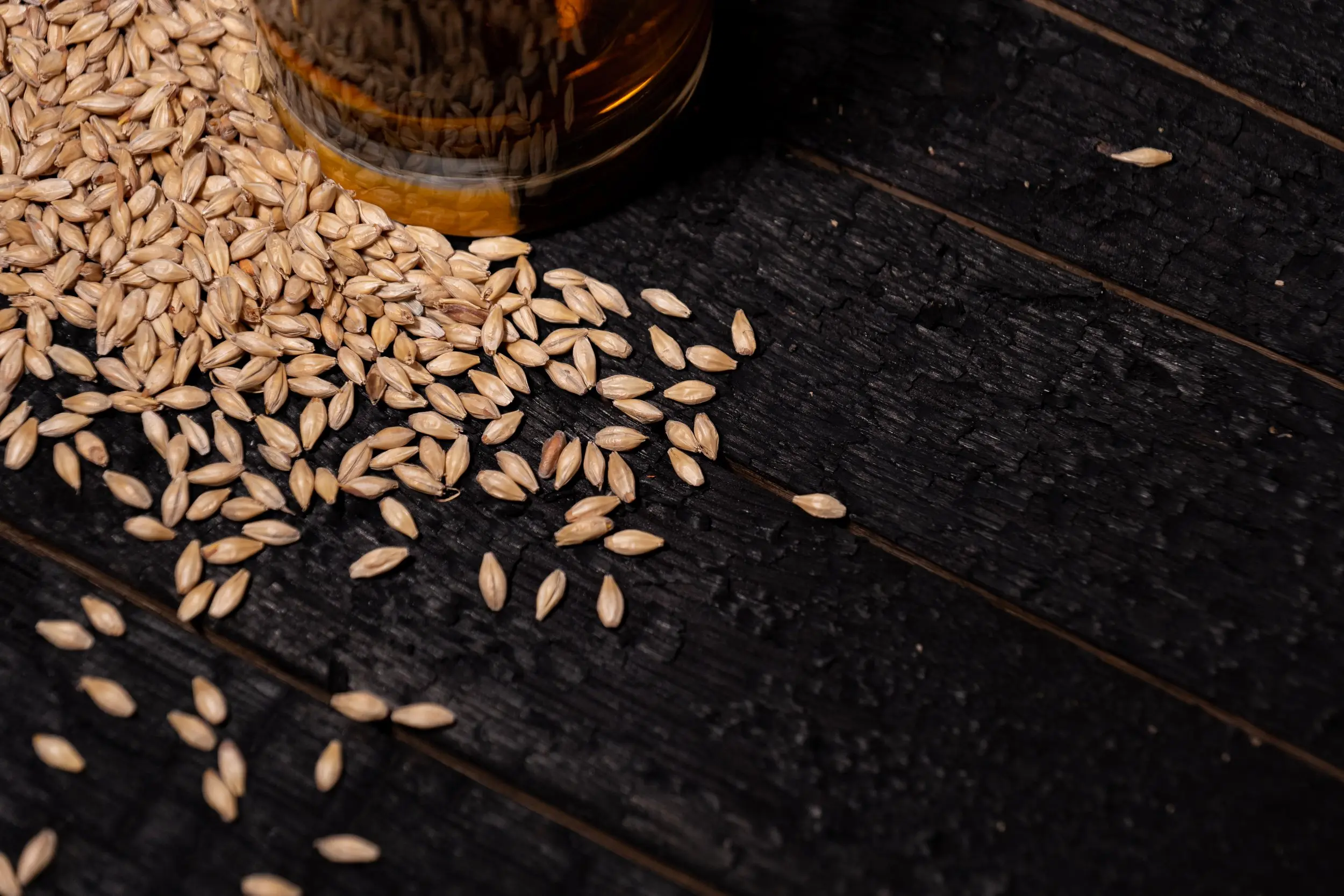 smoked grains - What is the difference between malt and wheat