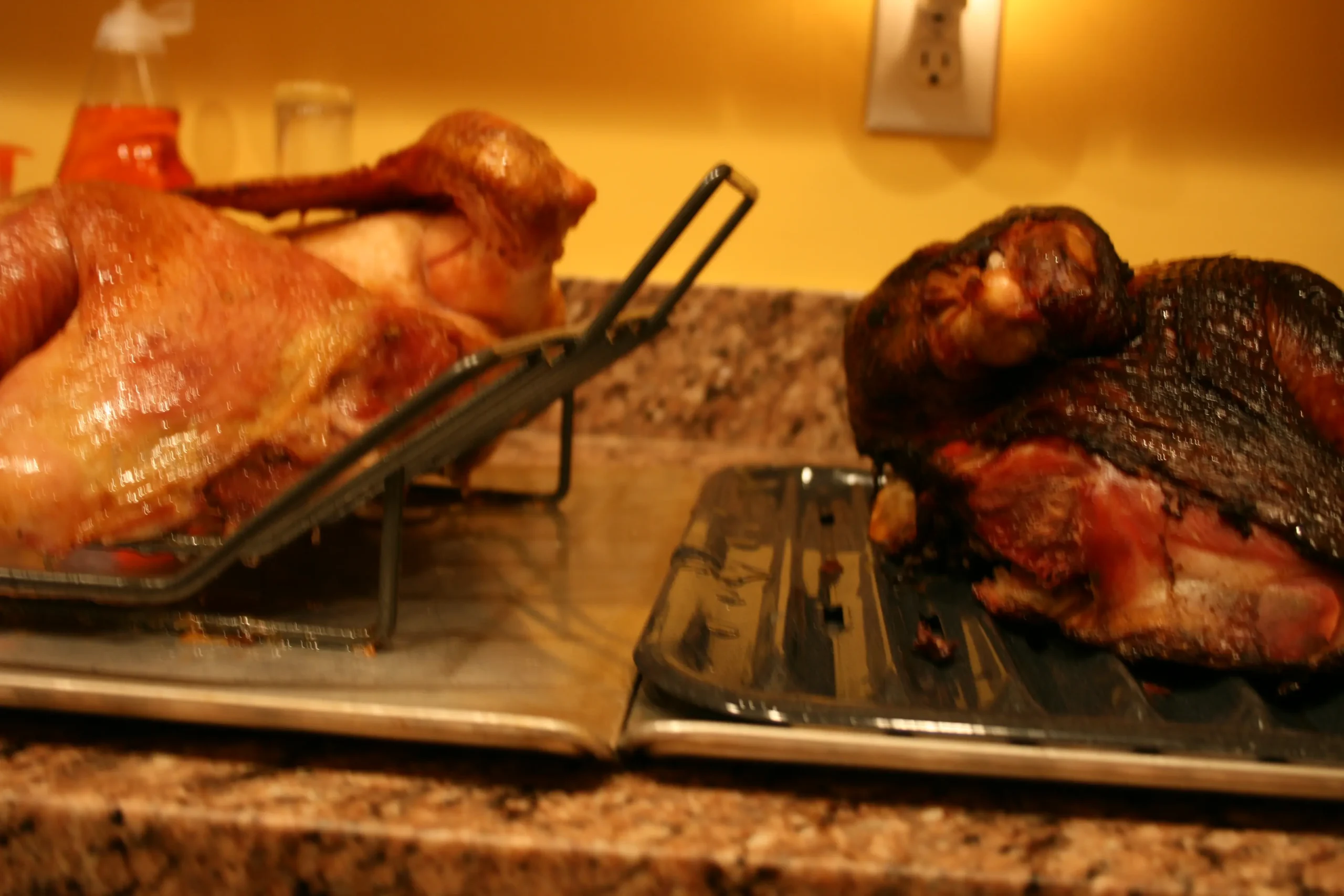 smoked turkey vs roasted turkey - What is the difference between roasting and smoking