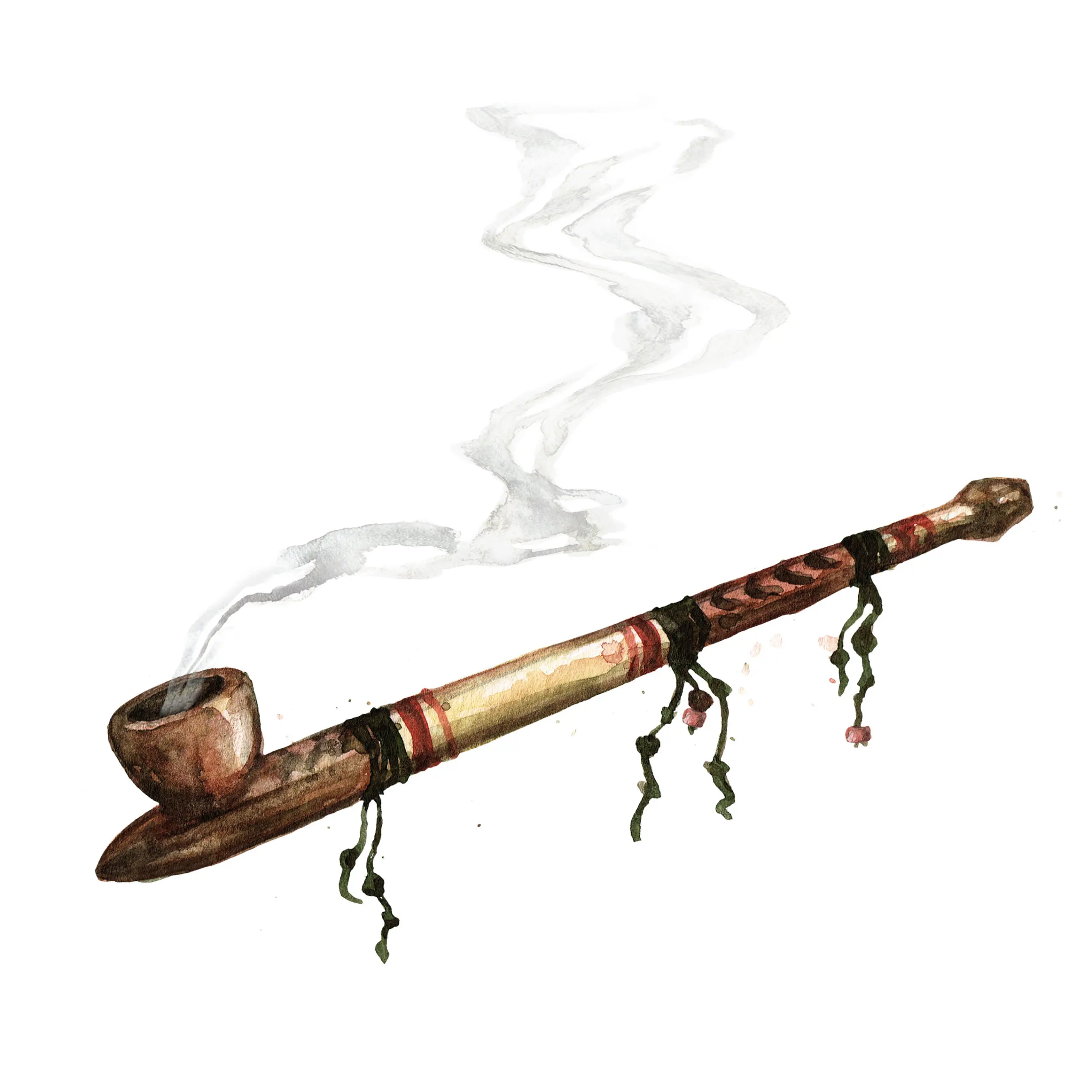 what was smoked in a peace pipe - What is the meaning of pipe of peace