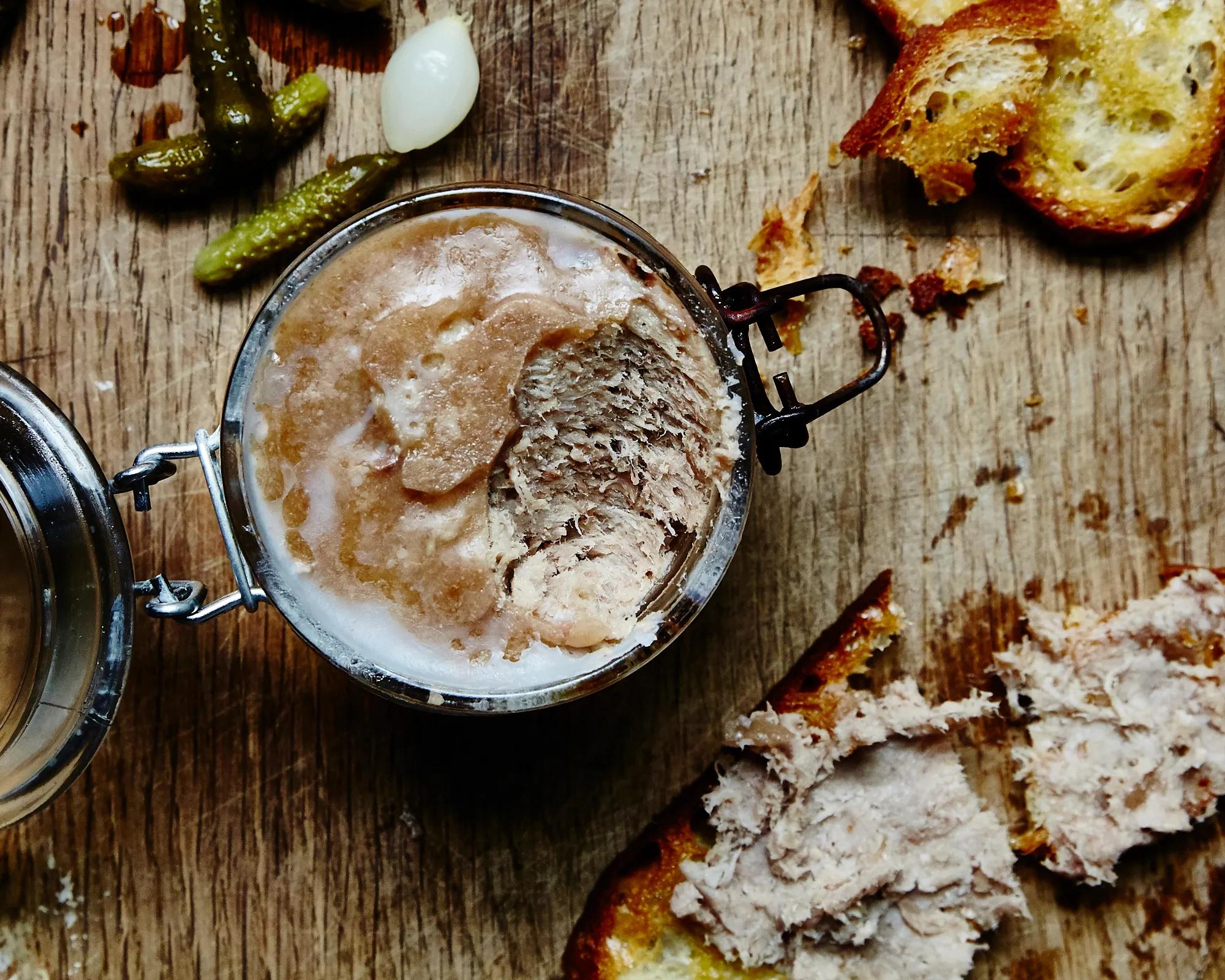 smoked pork rillettes - What is the meaning of rillettes