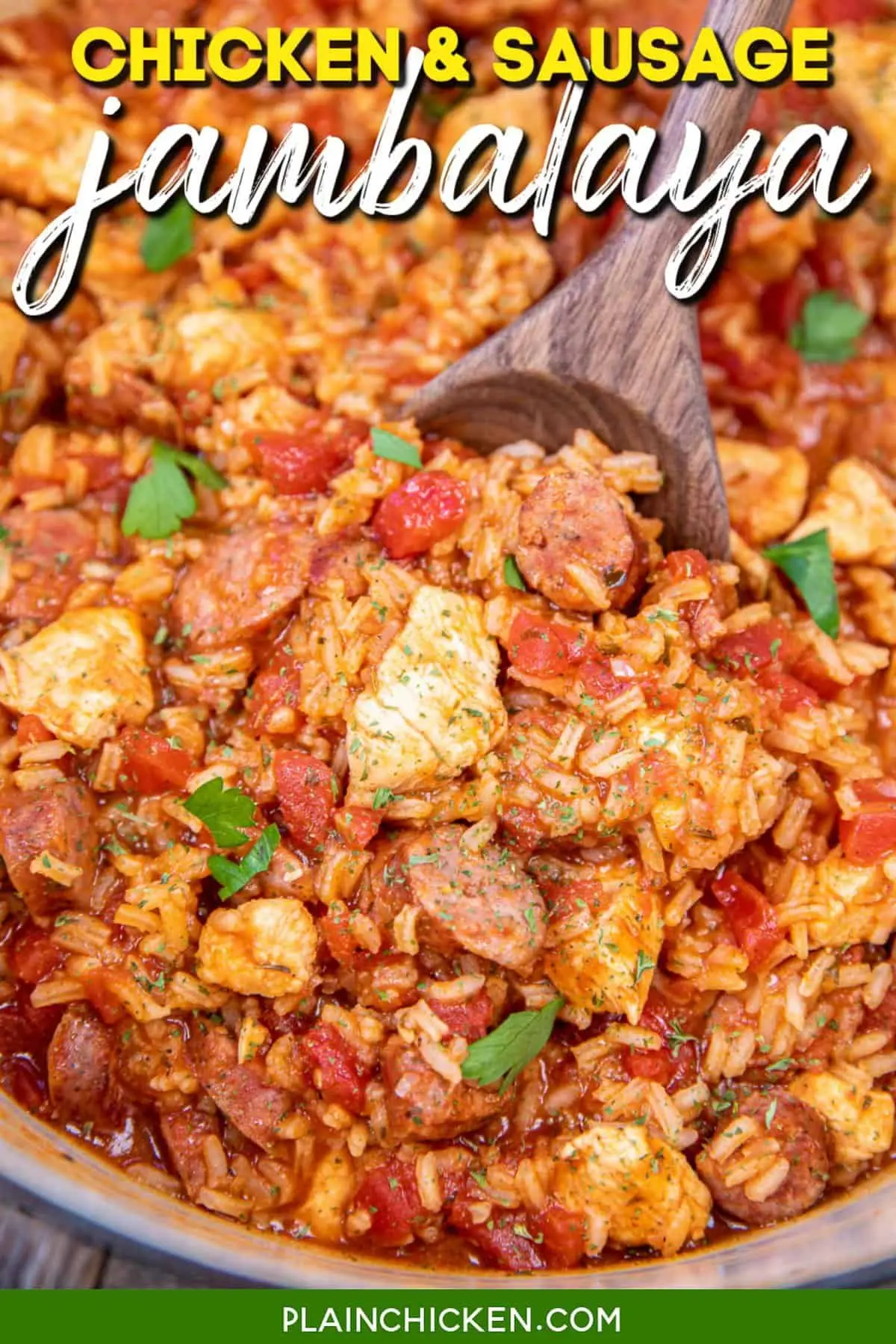 Chicken And Smoked Sausage Jambalaya Louisiana Comfort Food Smokedbyewe