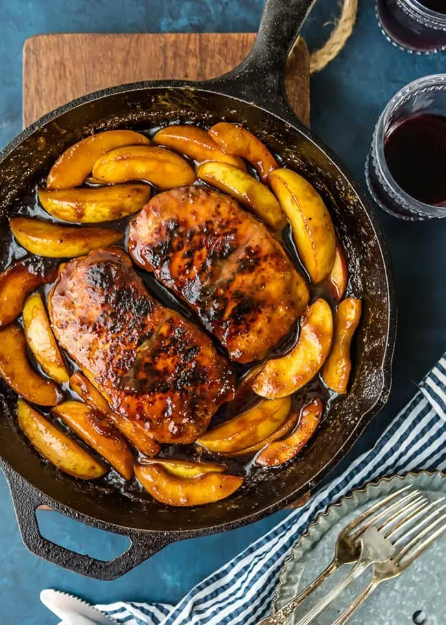 smoked pork chops with apples - What is the secret to juicy pork chops