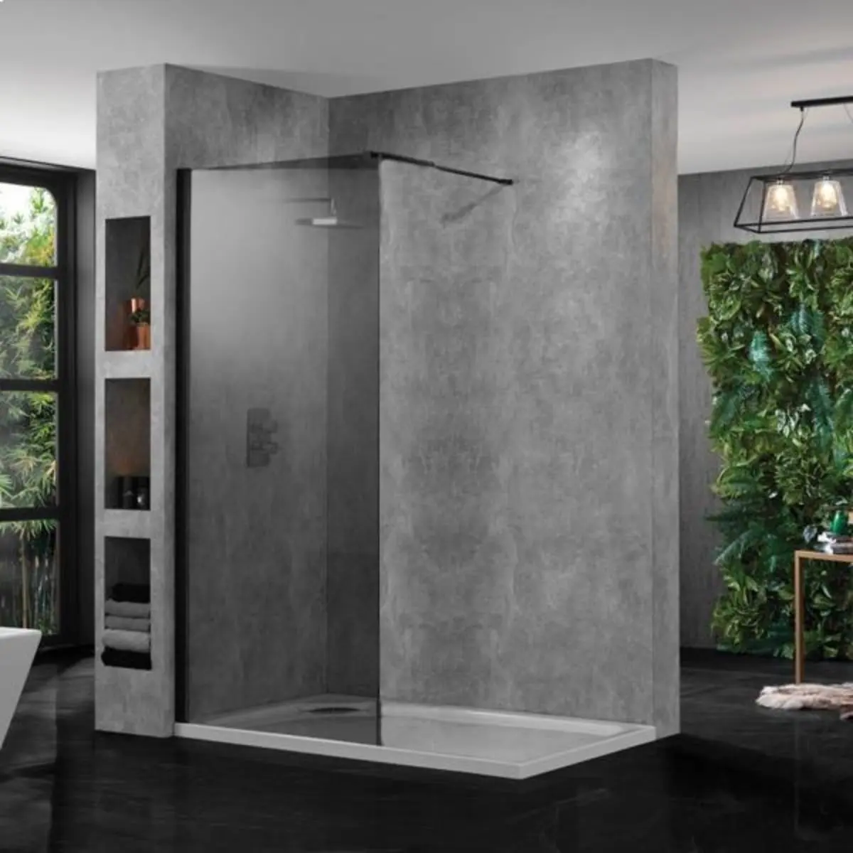 10mm smoked glass shower screen - What is the standard thickness of shower glass in MM