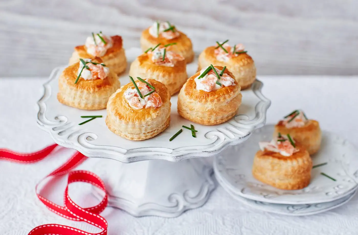 smoked salmon vol au vent recipe - What is vol-au-vent sauce made of