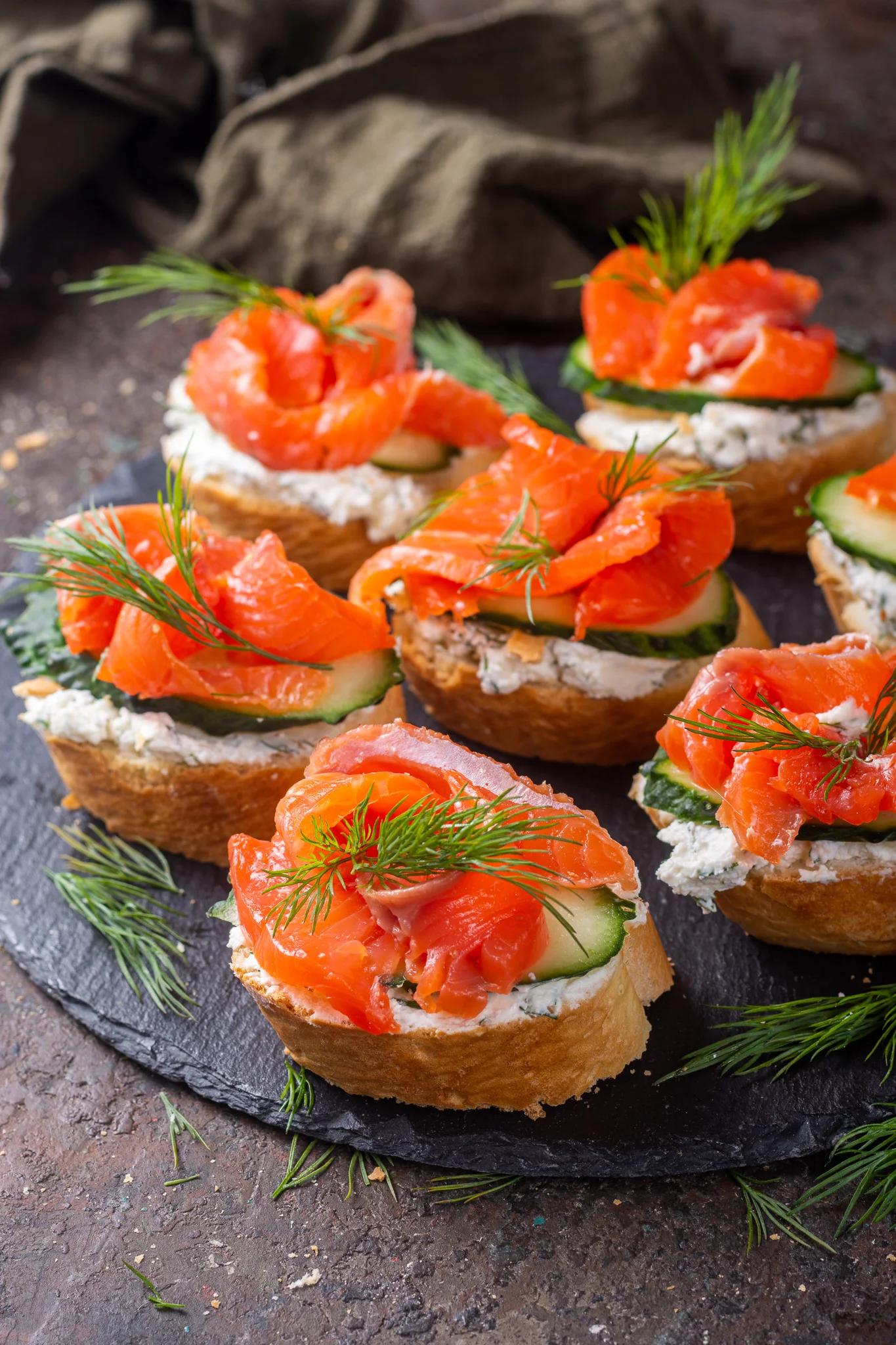 smoked salmon sandwiches high tea - What kind of bread is best for tea sandwiches