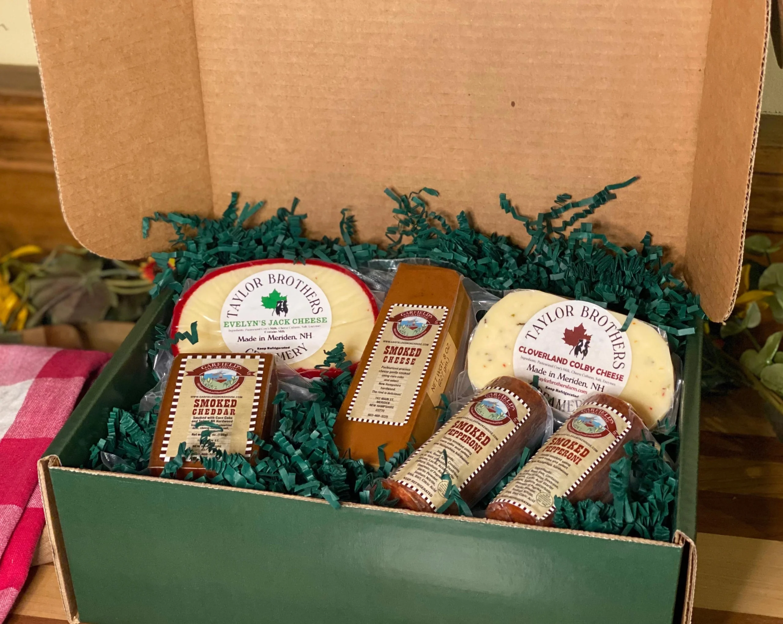 smoked cheese gift baskets - What kind of cheese can you put in a gift basket