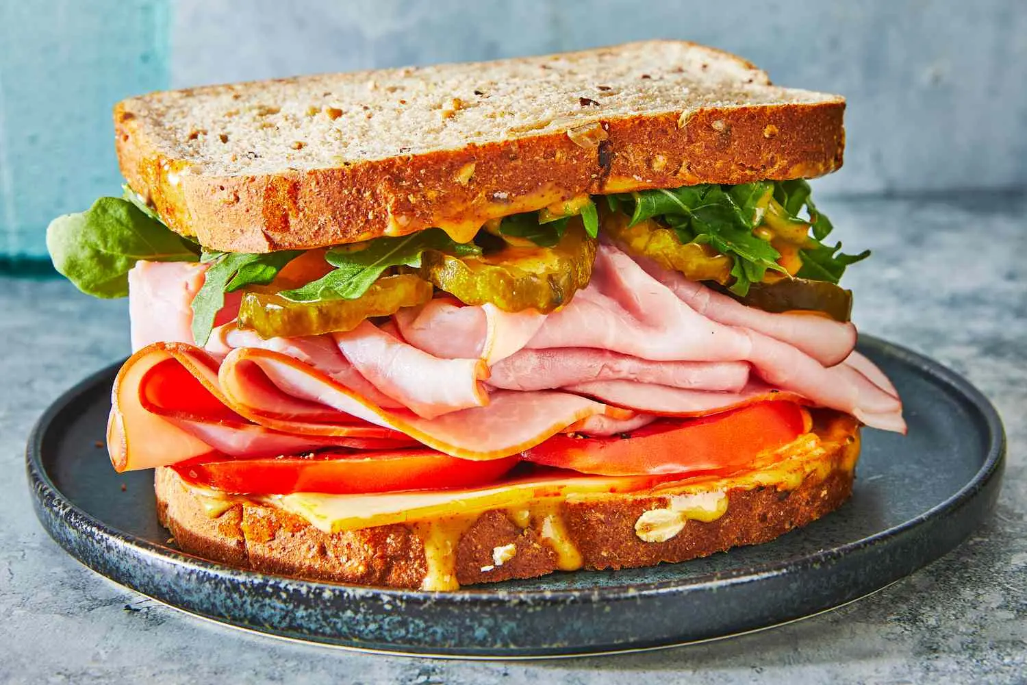 smoked ham and mustard sandwich - What kind of ham is best for sandwiches