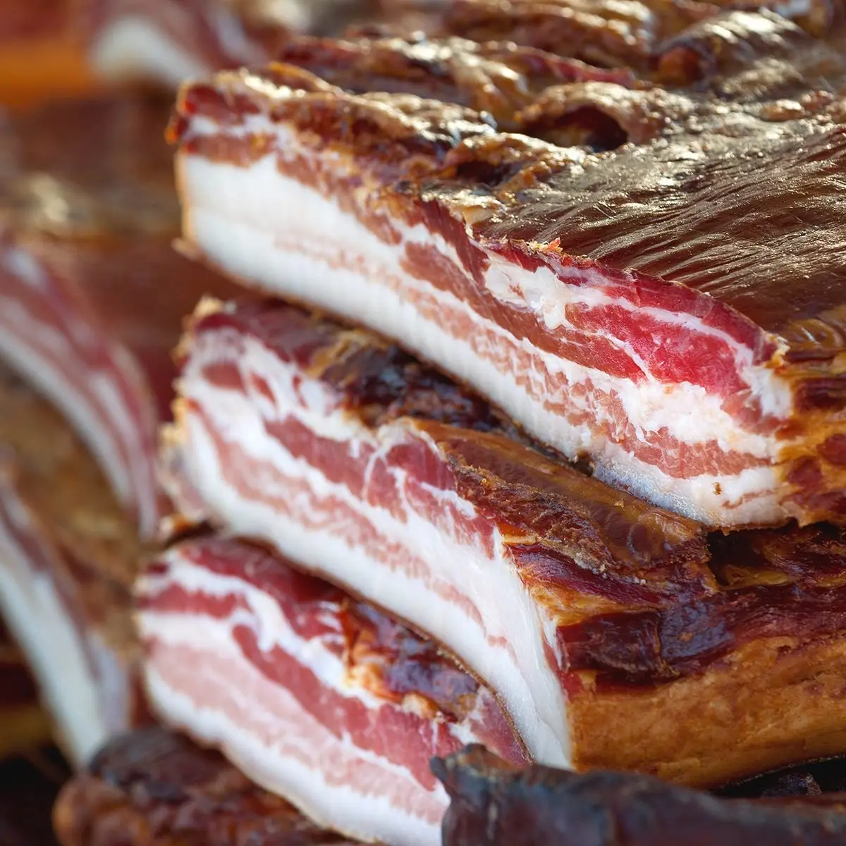 different types of smoked bacon - What kind of smoked bacon is there