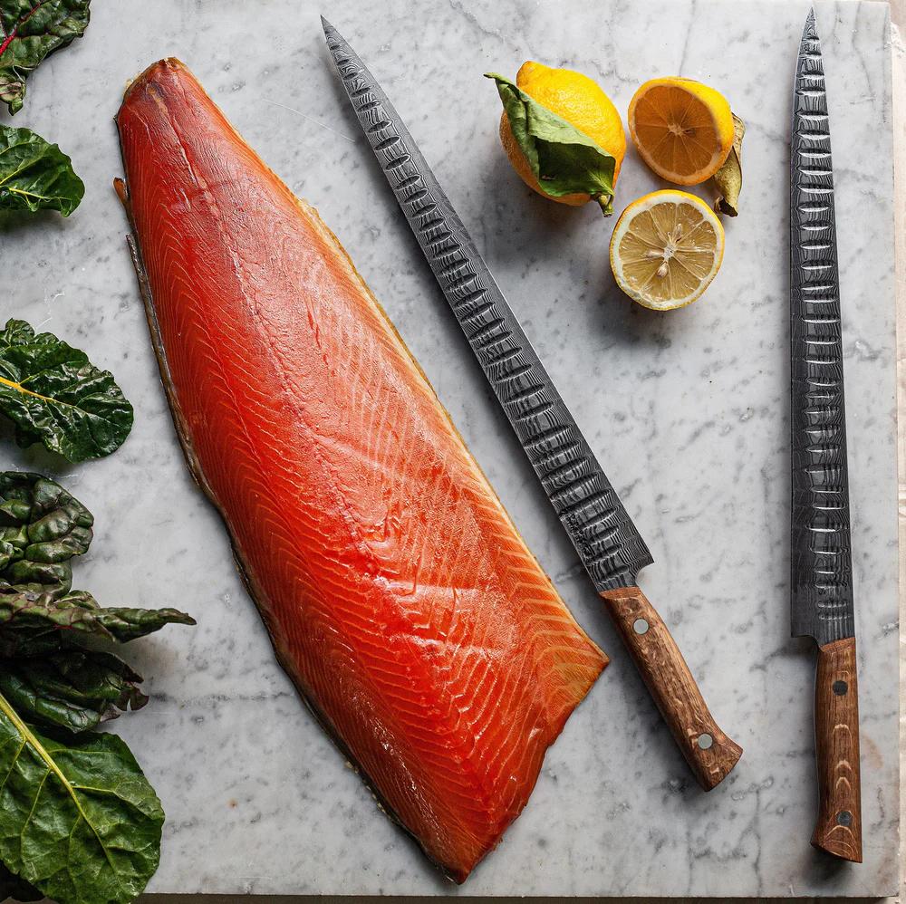 knife for slicing smoked salmon - What knife to cut smoked salmon