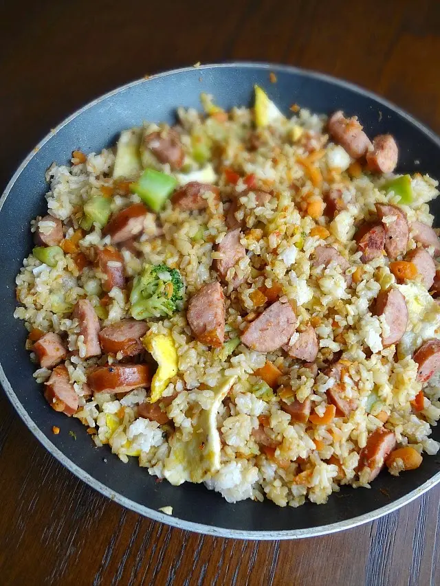 Delicious Fried Rice with Smoked Sausage - What makes fried rice taste better fried rice with smoked sausage - What makes fried rice taste better