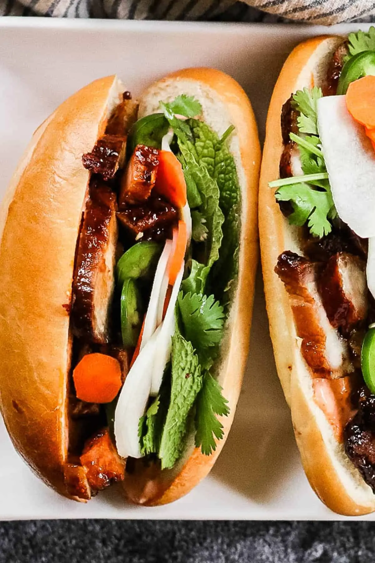 smoked pork belly banh mi - What meat is traditionally in bánh mì