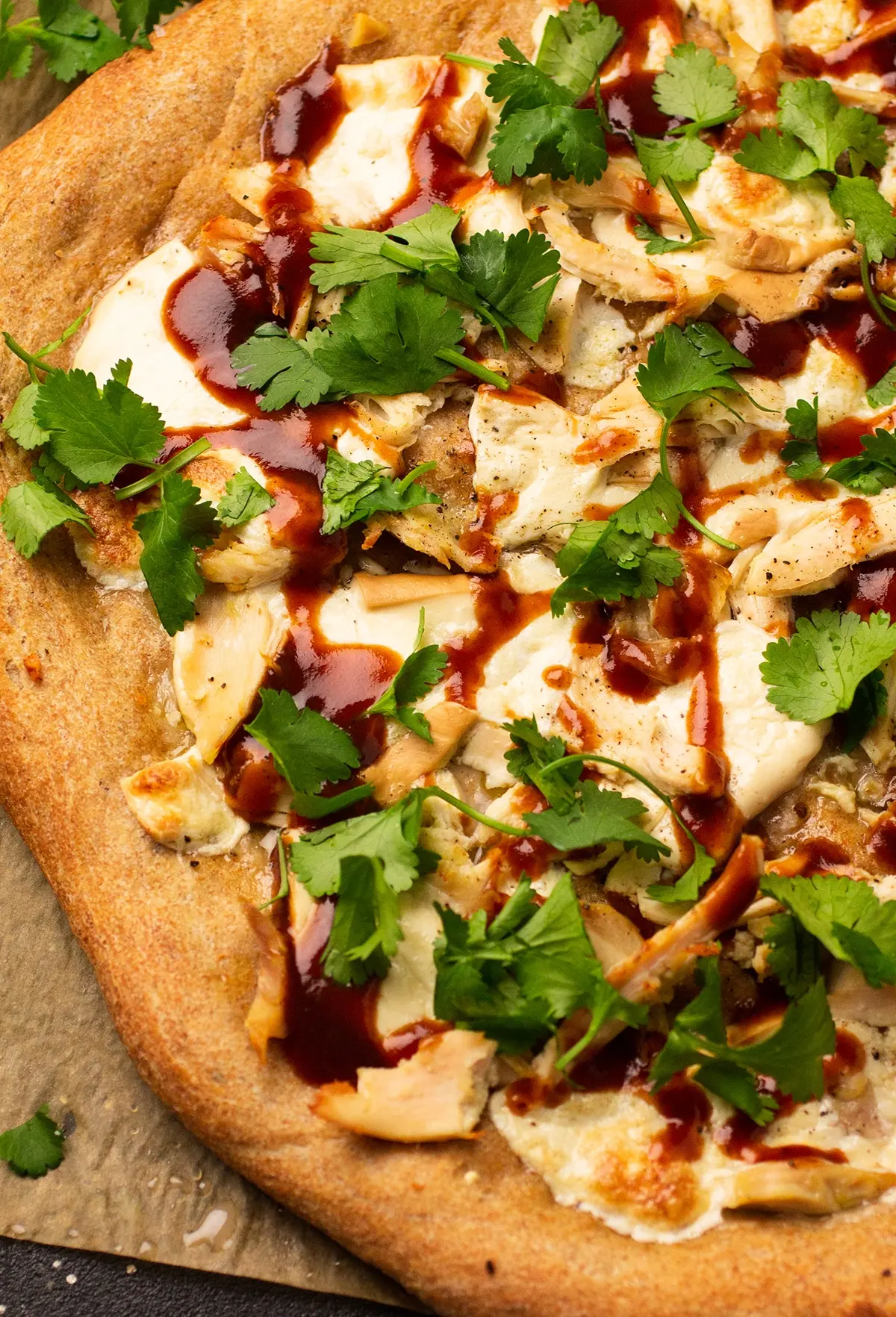 smoked chicken pizza - What pairs well with chicken on pizza