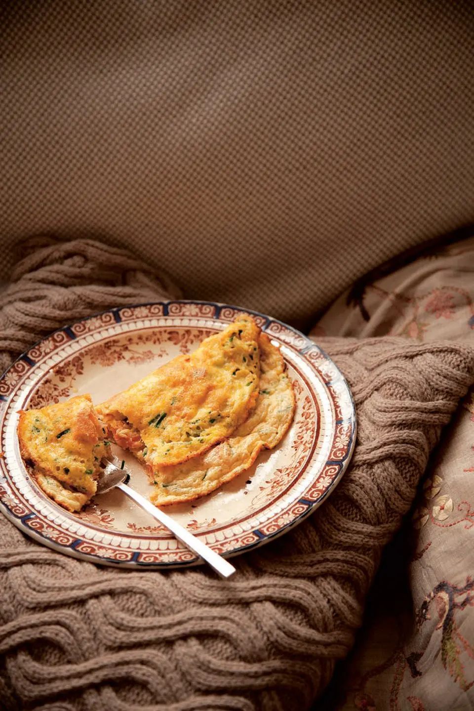 smoked salmon souffle omelette - What's the difference between a souffle and an omelette