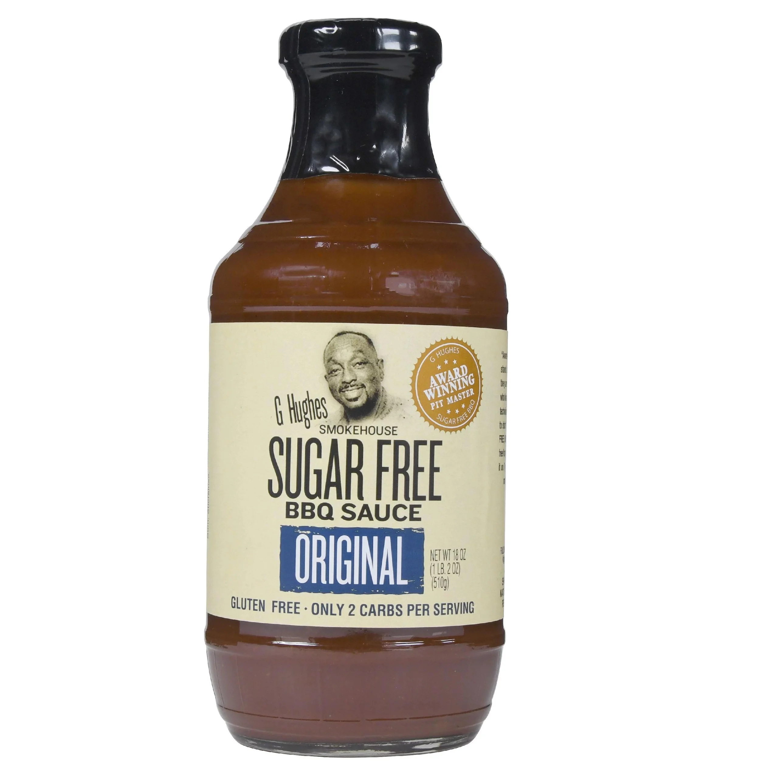 smokehouse sugar free bbq sauce - What sweetener is used in G Hughes sugar free BBQ sauce