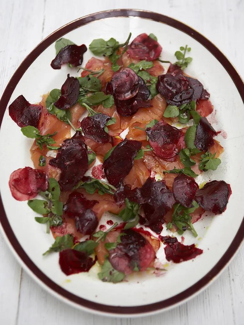 beetroot and smoked salmon salad - What tastes good with beetroot