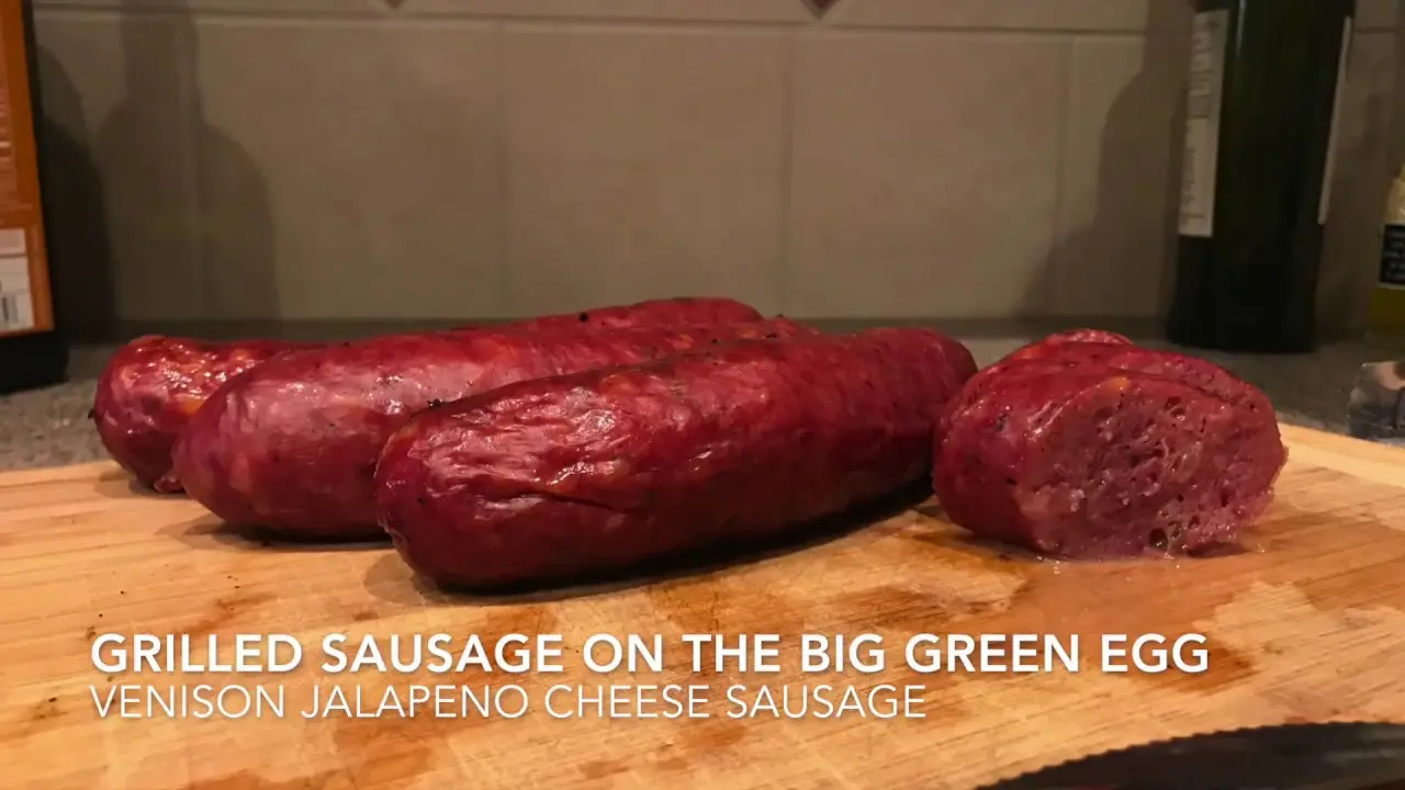 smoked sausage on big green egg - What temperature do you cook sausages on a Big Green EGG