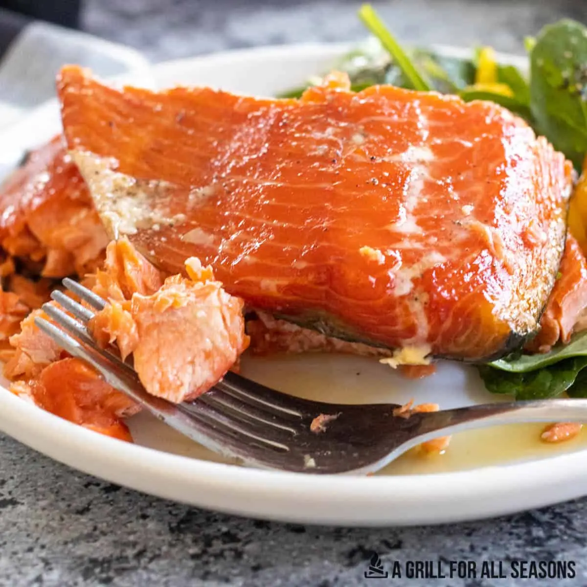 smoked salmon traeger grill - What temperature is salmon done on the Traeger grill