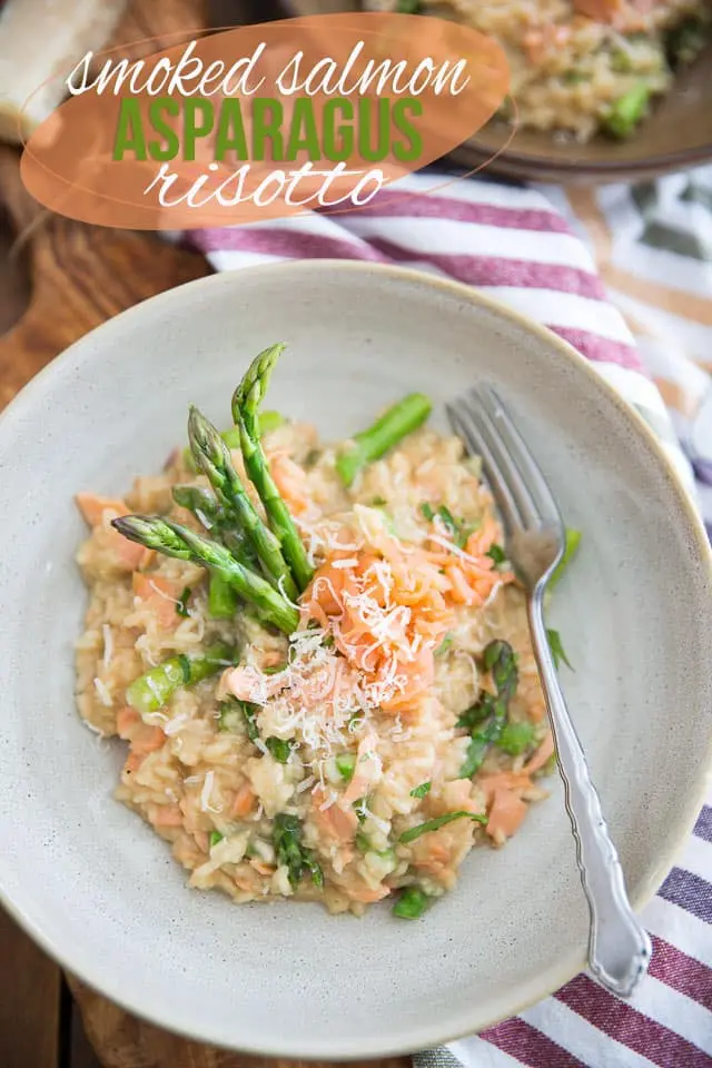 smoked salmon risotto - What wine goes with smoked salmon risotto