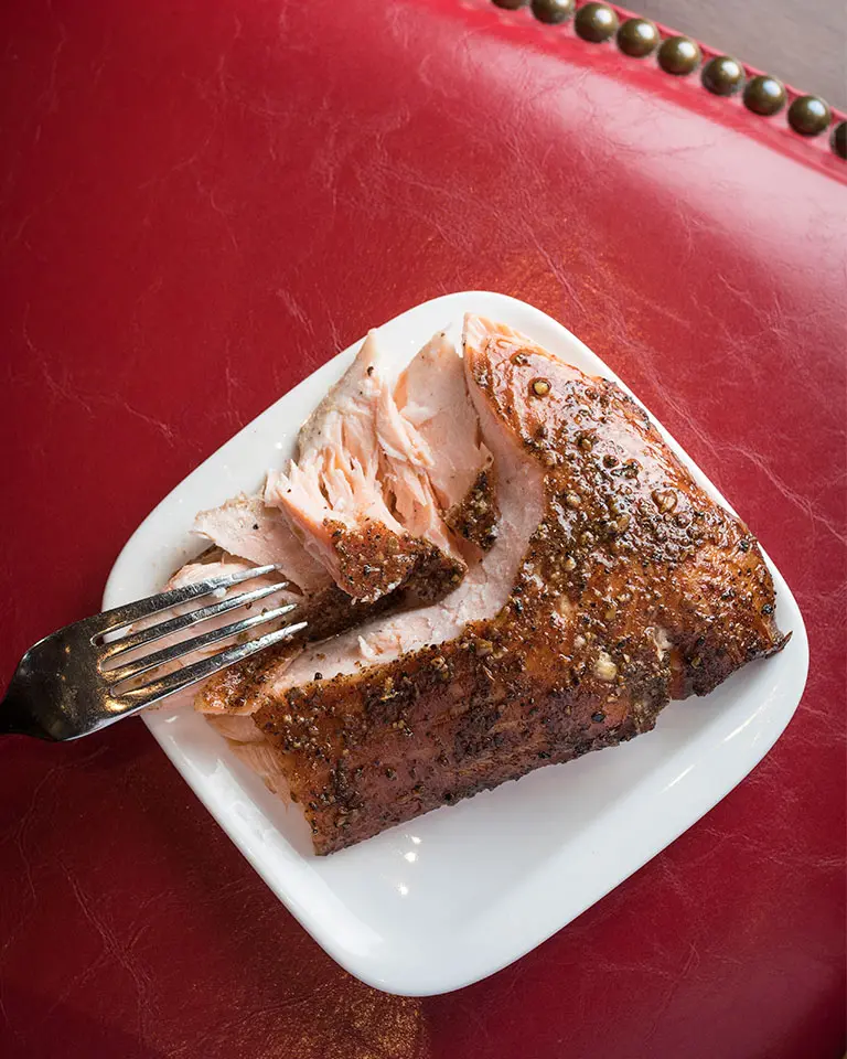 cherry wood smoked salmon - What wood is used for smoking salmon