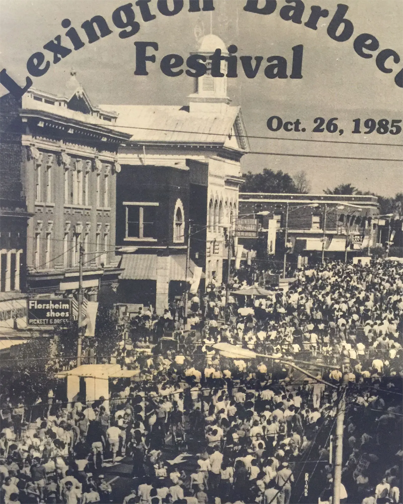 smoked bbq festival - When was the first BBQ festival in Lexington North Carolina