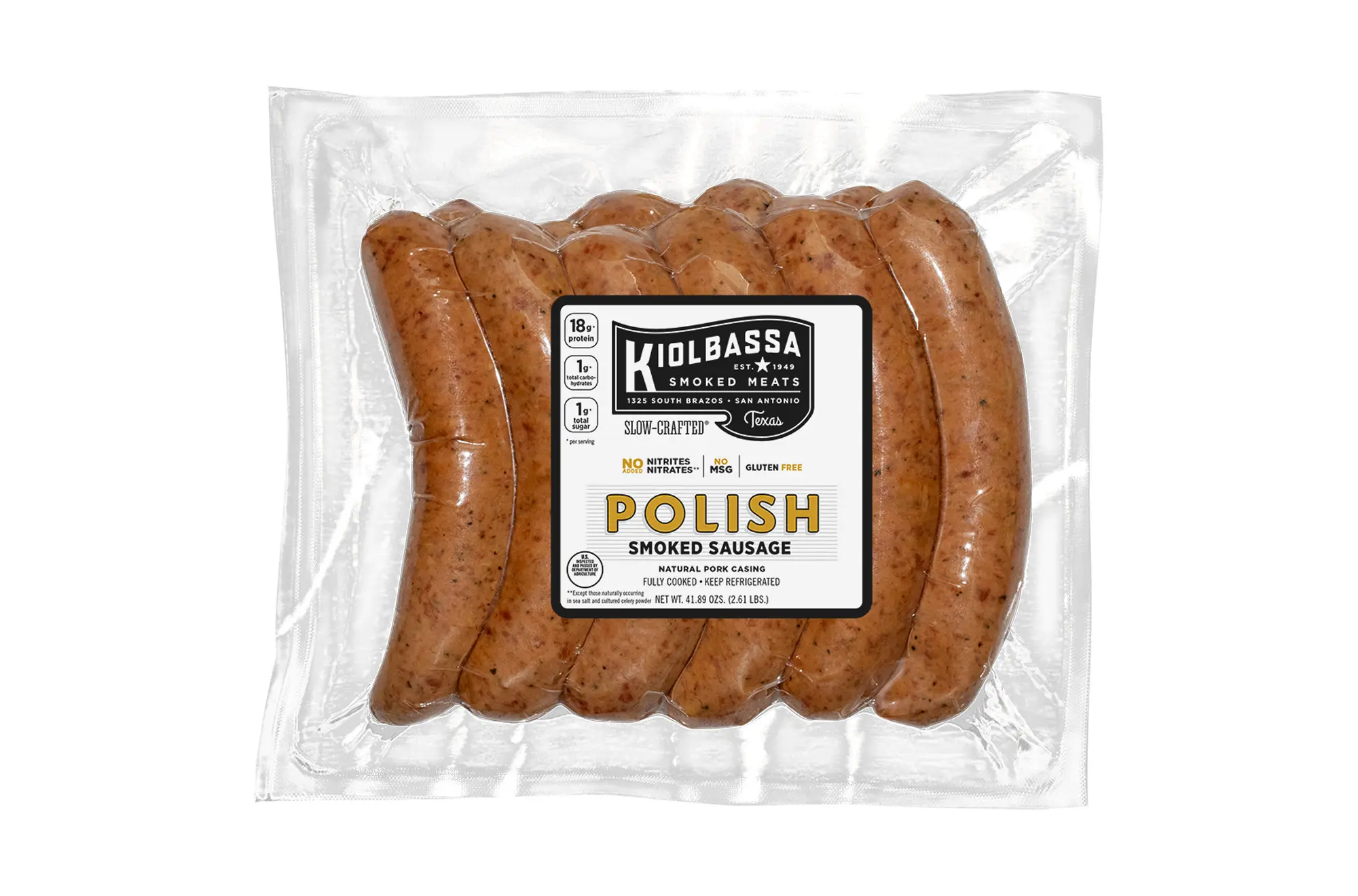 kiolbassa polish smoked sausage - Where is kiolbassa sausage made