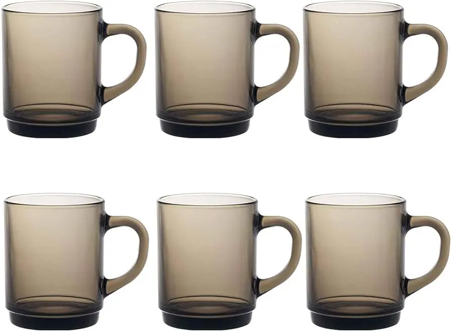 smoked glass coffee mugs - Why do people drink coffee out of glass mugs