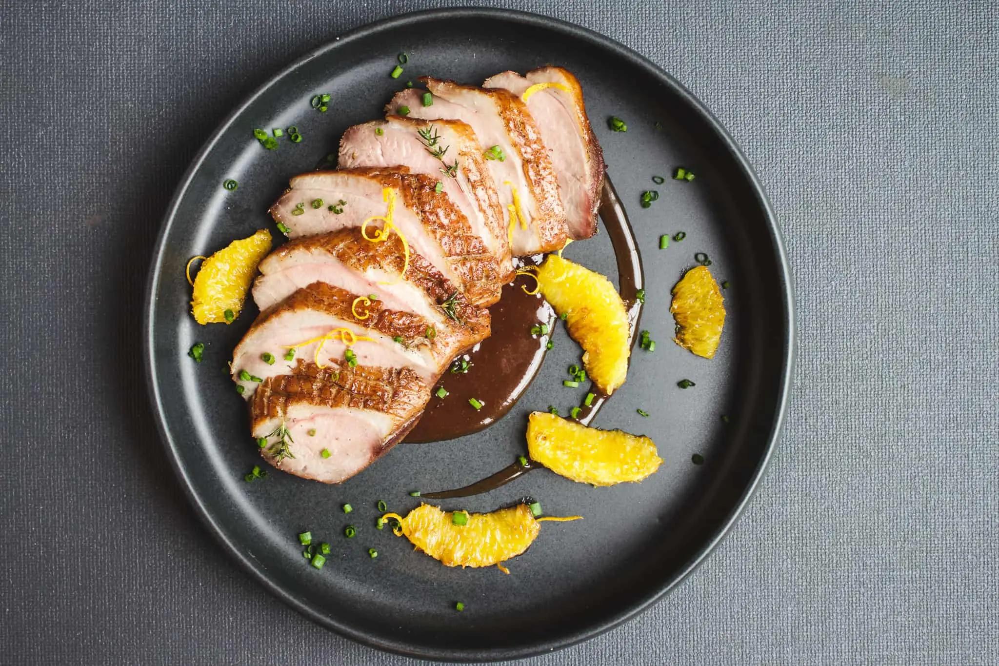 smoked duck with orange sauce - Why does duck go with orange
