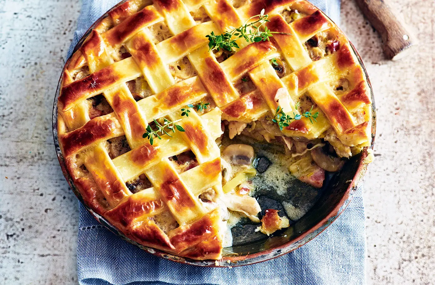 chicken and smoked pancetta pie - Why is it called Prince Harry's chicken pie