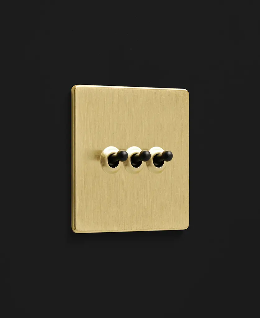 smoked gold light switch - Why won t my light switch turn off